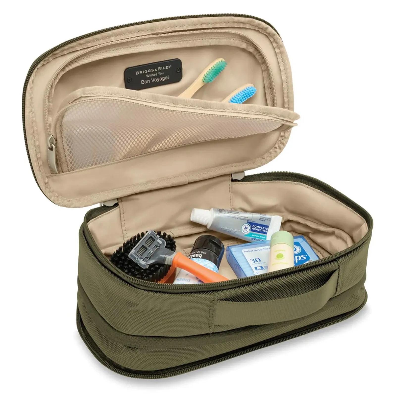 Travel Toiletry Kit Expandable Nylon - 11 x 4.5 x 6 in - product view 2