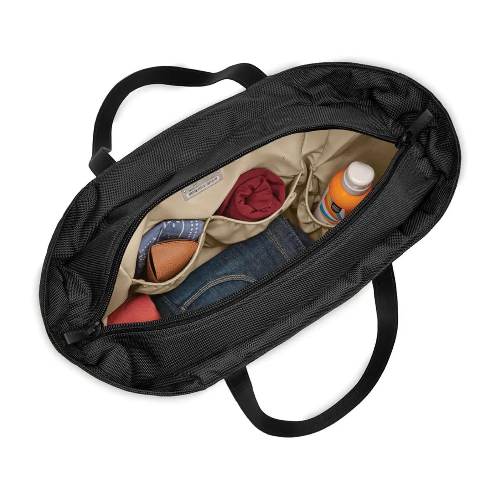 Travel Tote Bag Nylon with SpeedThru Pocket - 21 x 13 x 7.5 in - product view 2