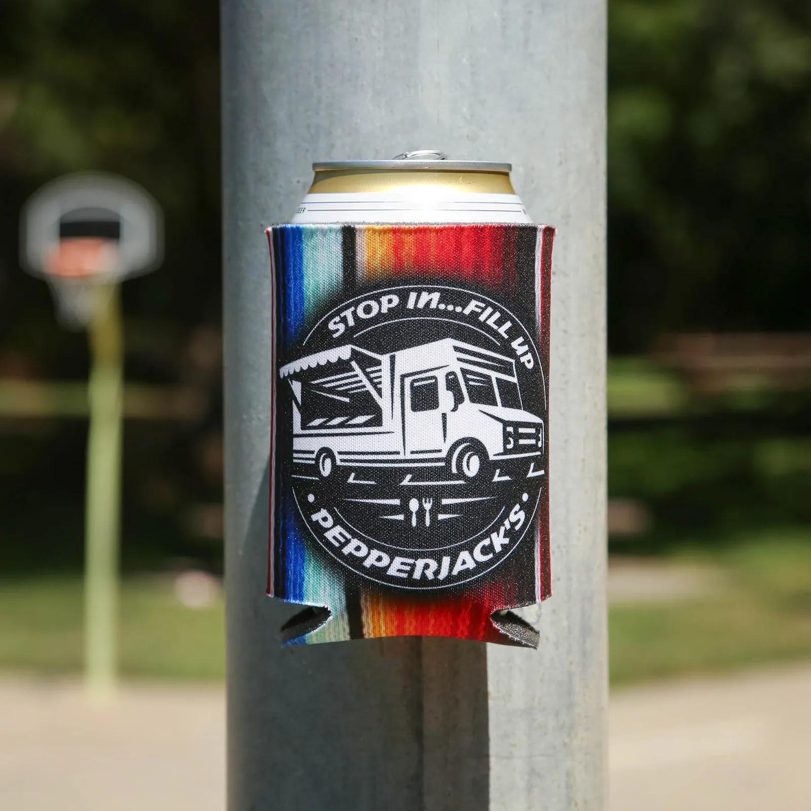 Custom Koozies Magnetic Can Cooler Foam - 4 x 4 in - product view 6