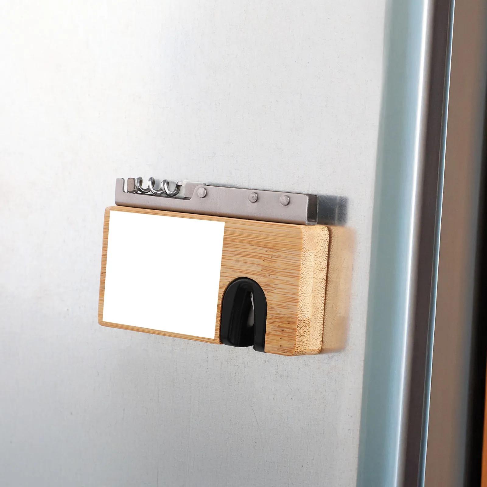 Bar Tool 4-in-1 Bamboo Multi-Function Magnetic - blank view 8