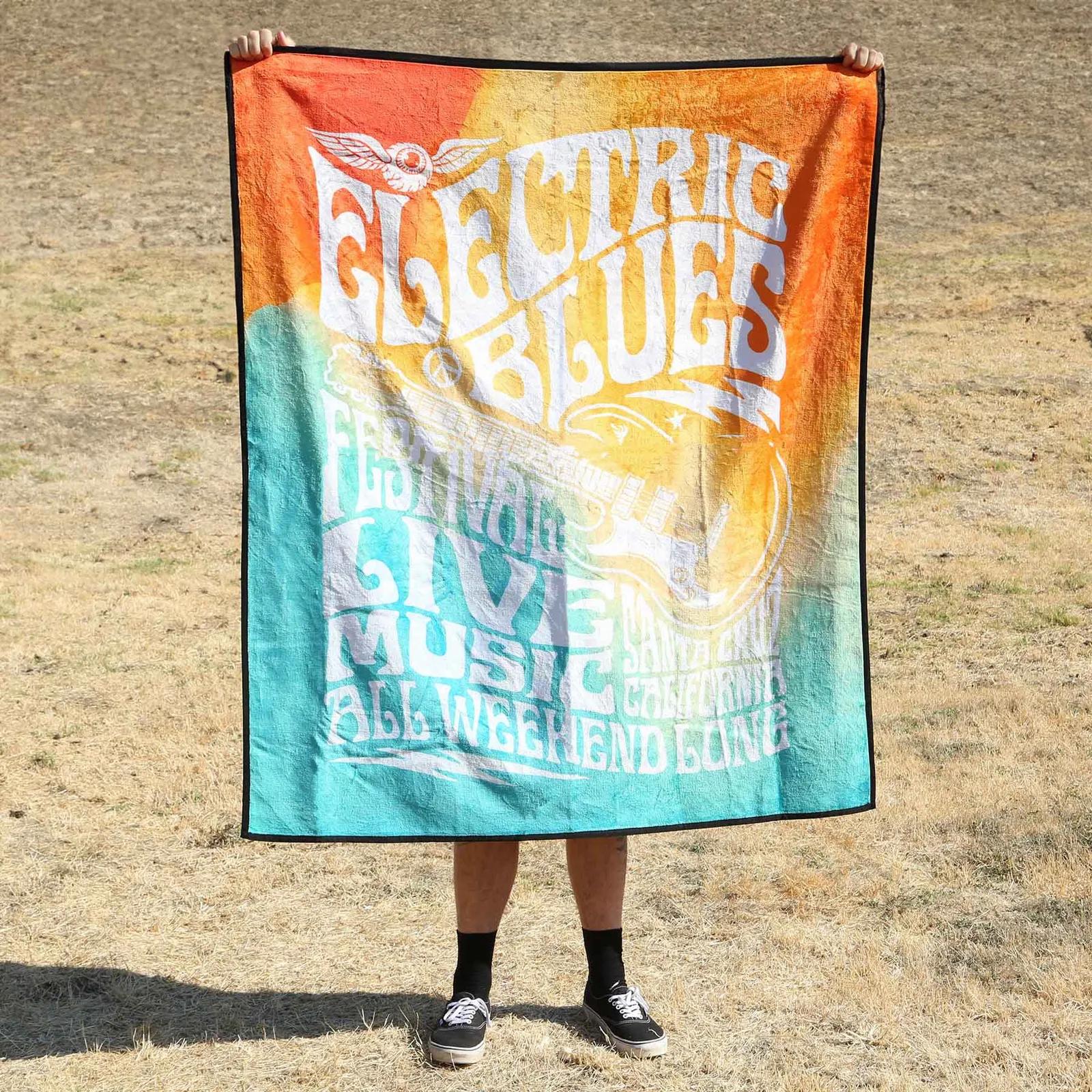 Blanket Plush Water Resistant Festival - 50 x 60 in - product view 2