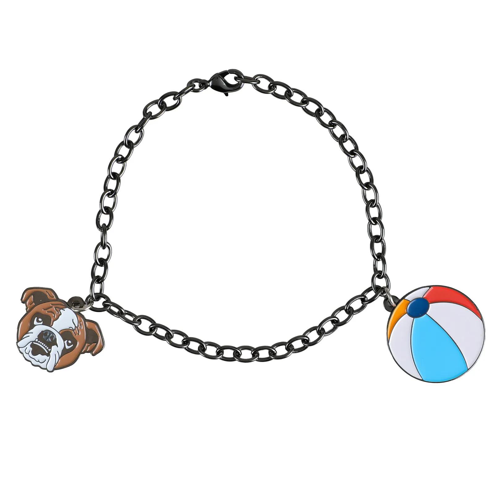 Charm Bracelet Diestruck 2 Charm Soft Enamel - 9 in - product view 4