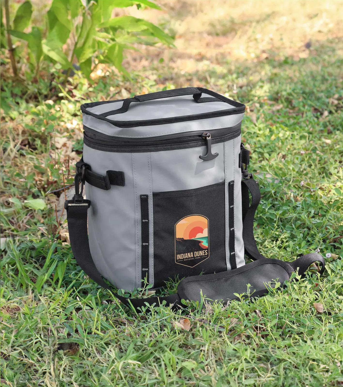 Insulated Cooler Bag Water Resistant Tarpaulin - 12 Can - product view 2