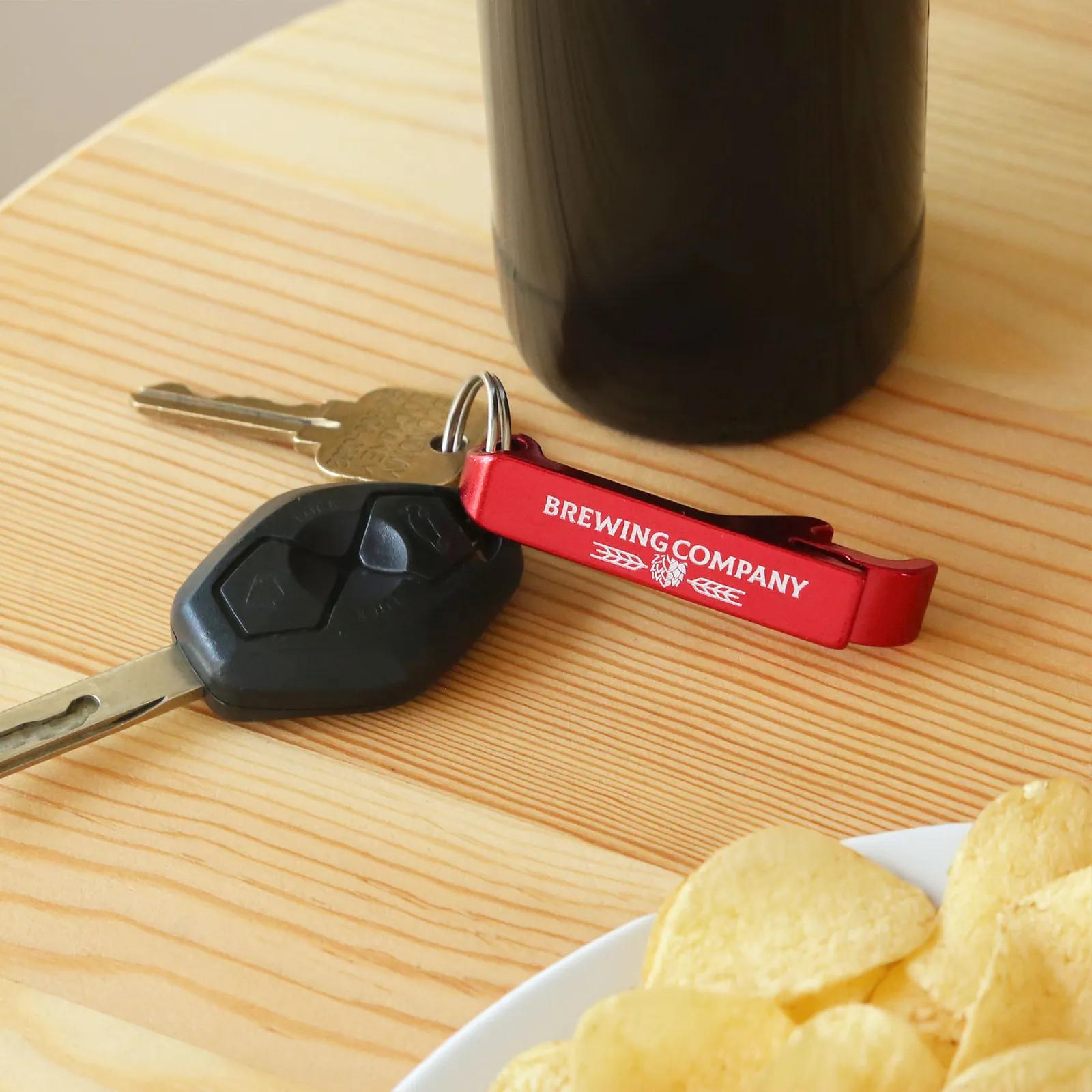 Bottle Opener Classic Aluminum Dual Function Tool - product view 2