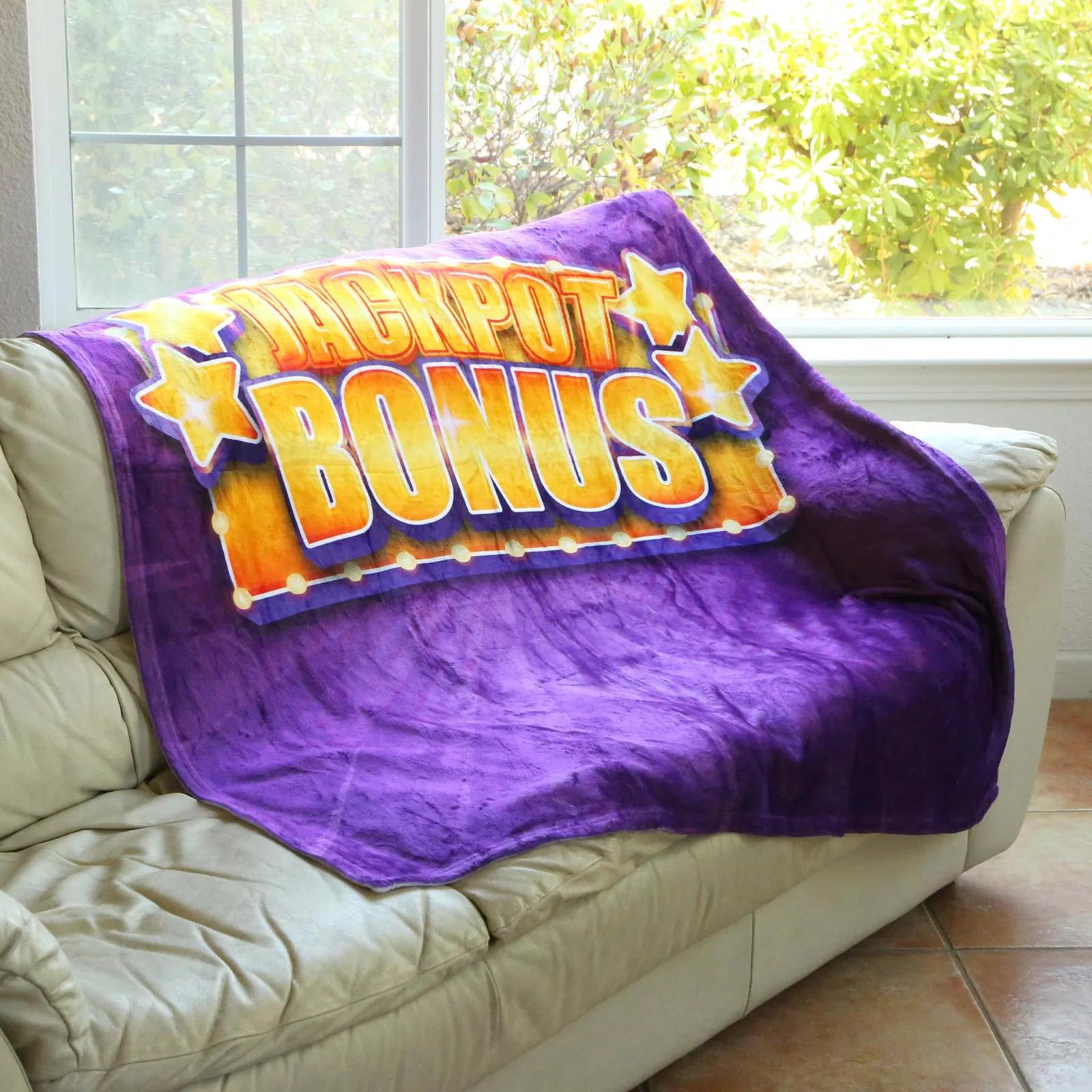 Blanket Silk Touch Polyester Hemmed Edges - 50 x 60 in - product view 3