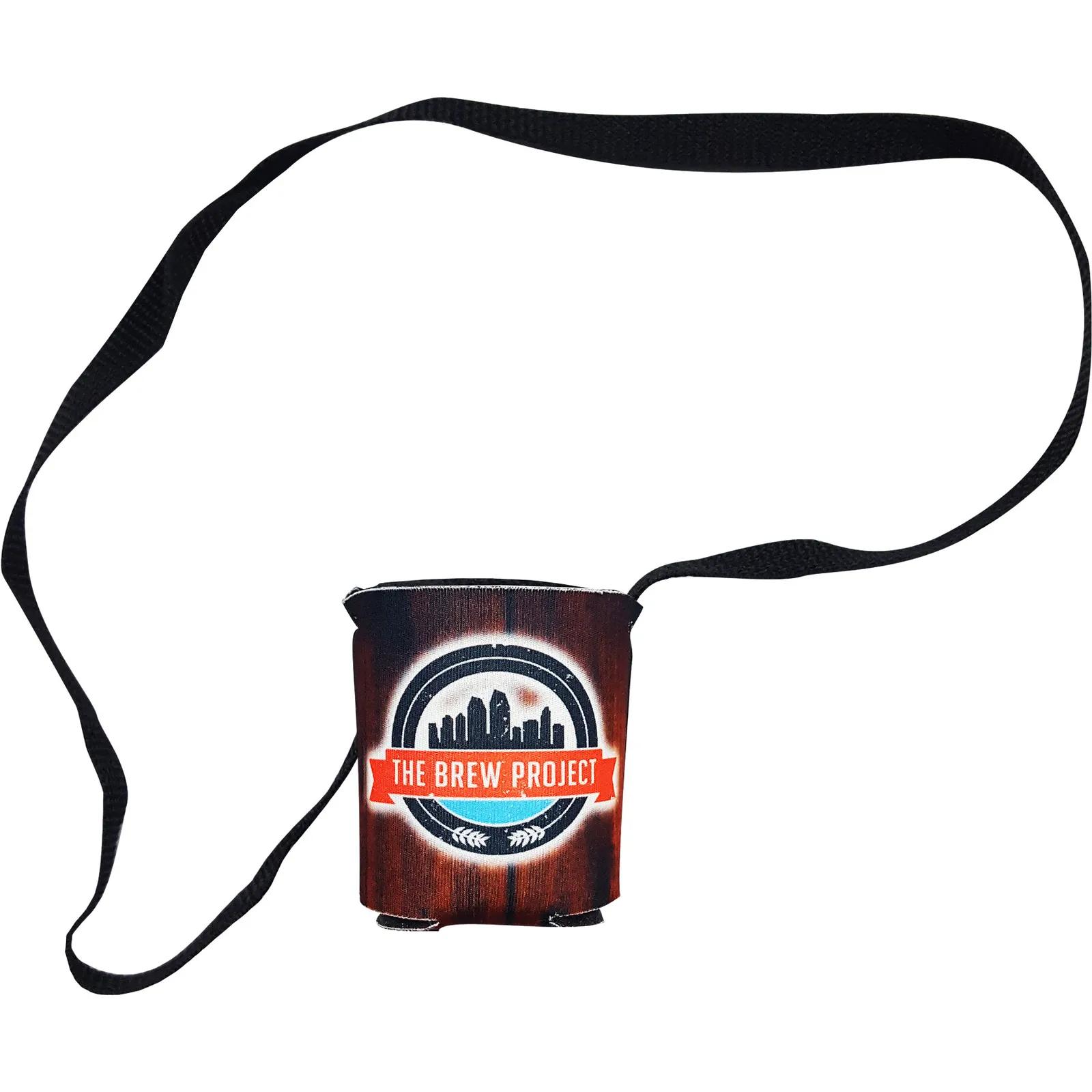 Beer Taster Cooler Full Color Scuba Foam Neck Strap