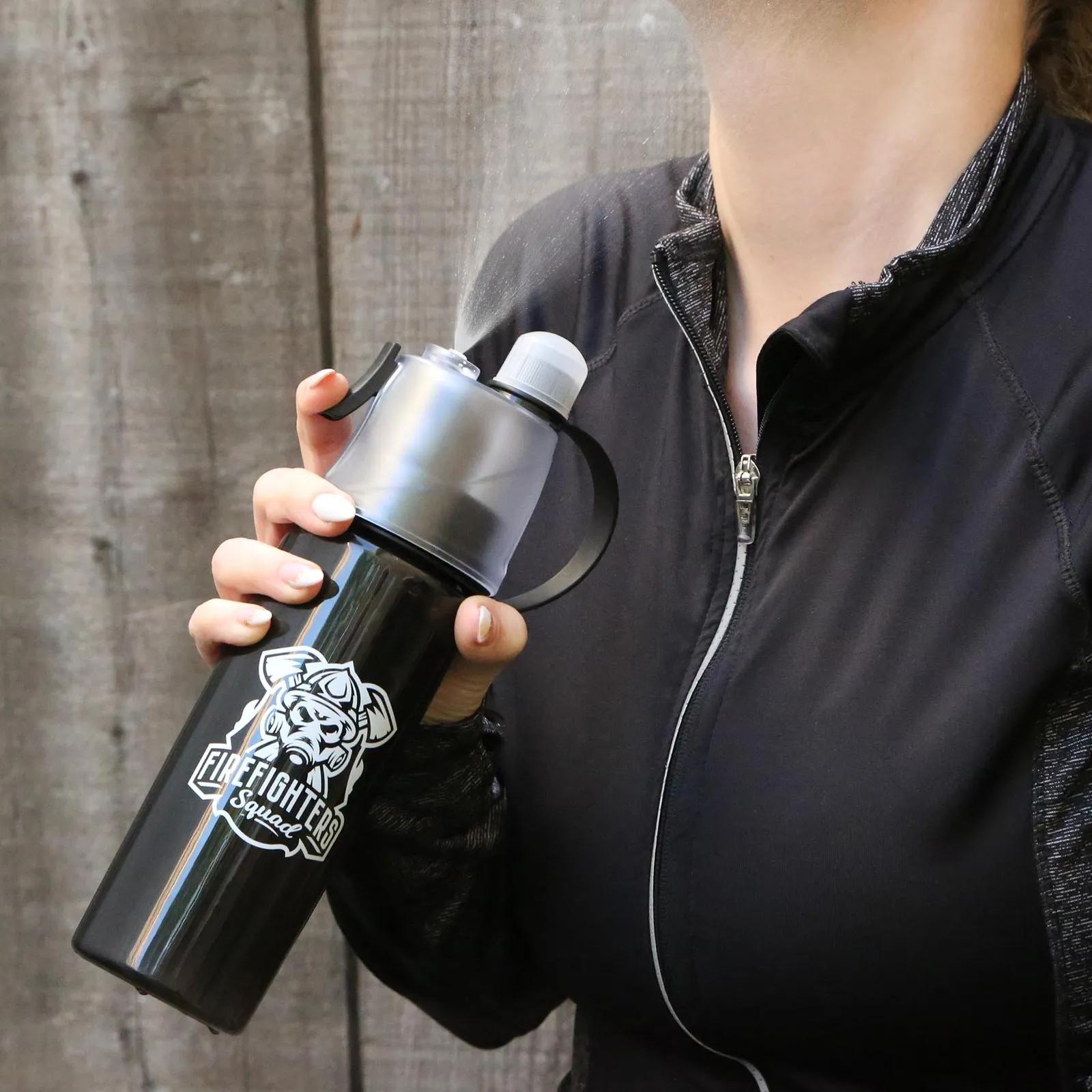 Water Bottle with Mist Spray Trigger - 20 oz - product view 2