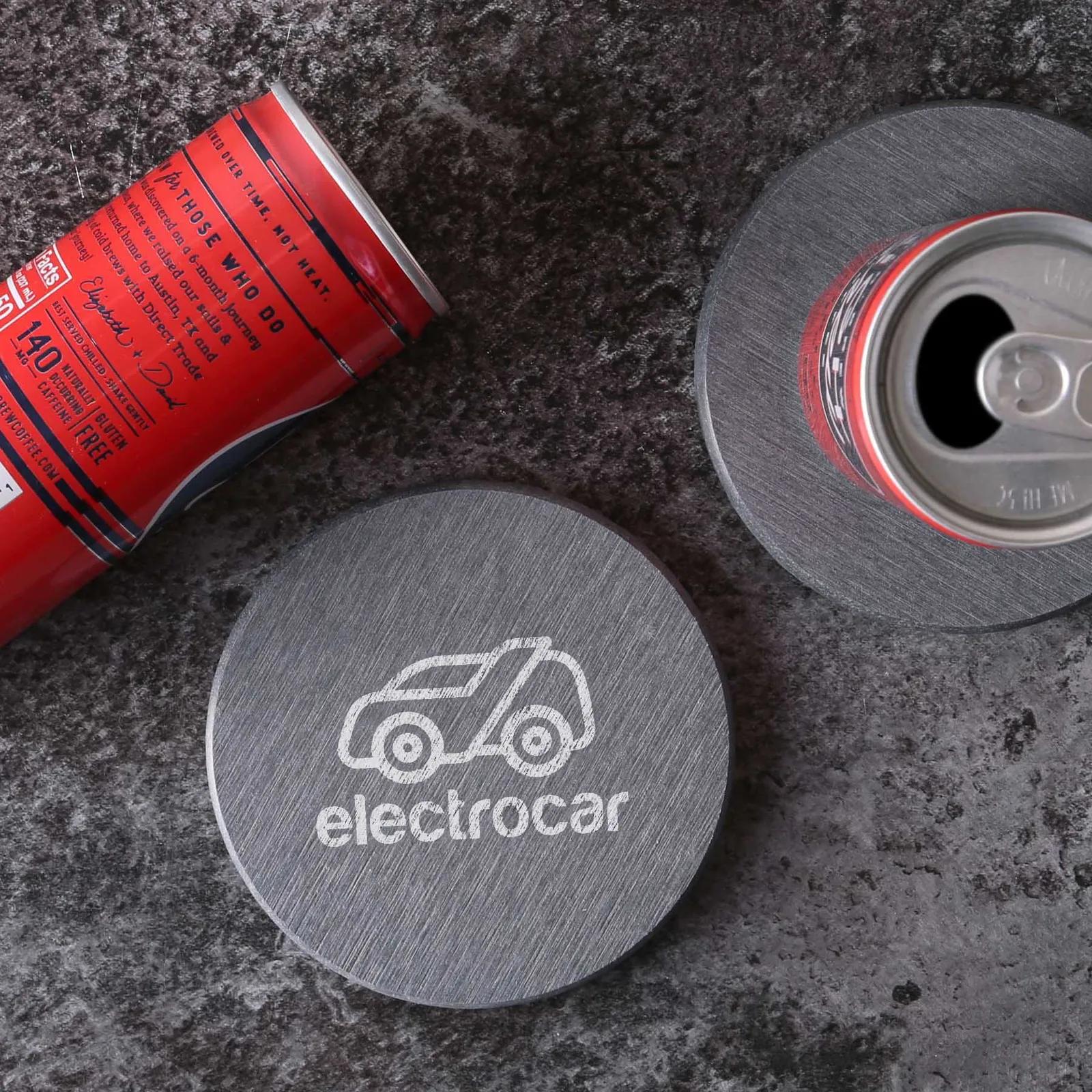 Diatomite Stone Coaster Fast Drying - 3.875 in