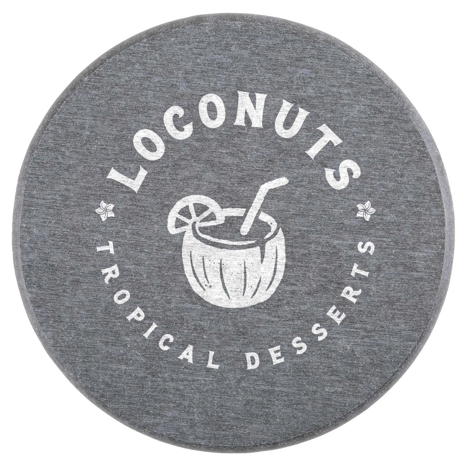 Diatomite Stone Coaster Fast Drying - 3.875 in - product view 3