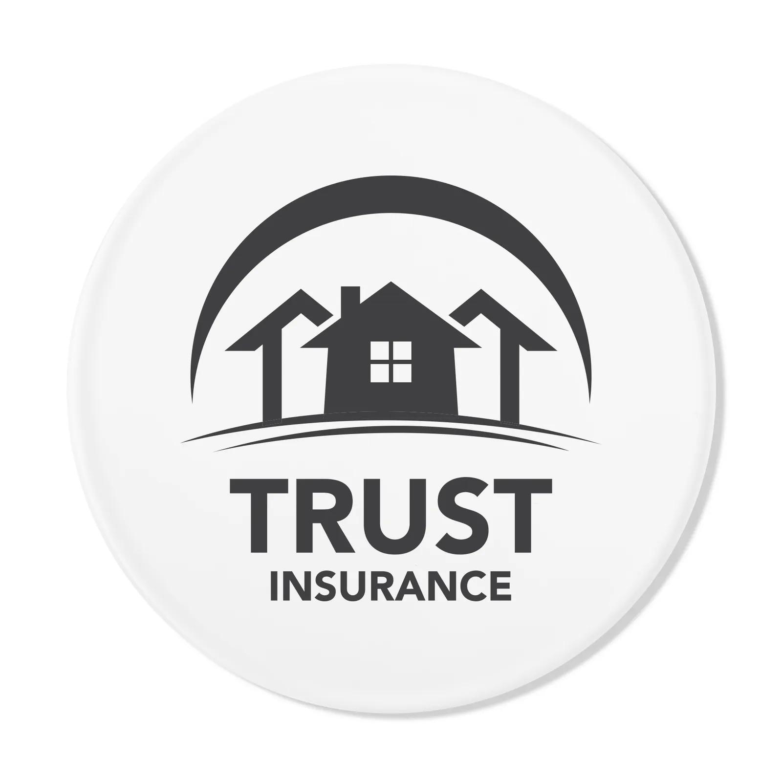 Clear Acrylic Round Coaster Impact Resistant - product view 2