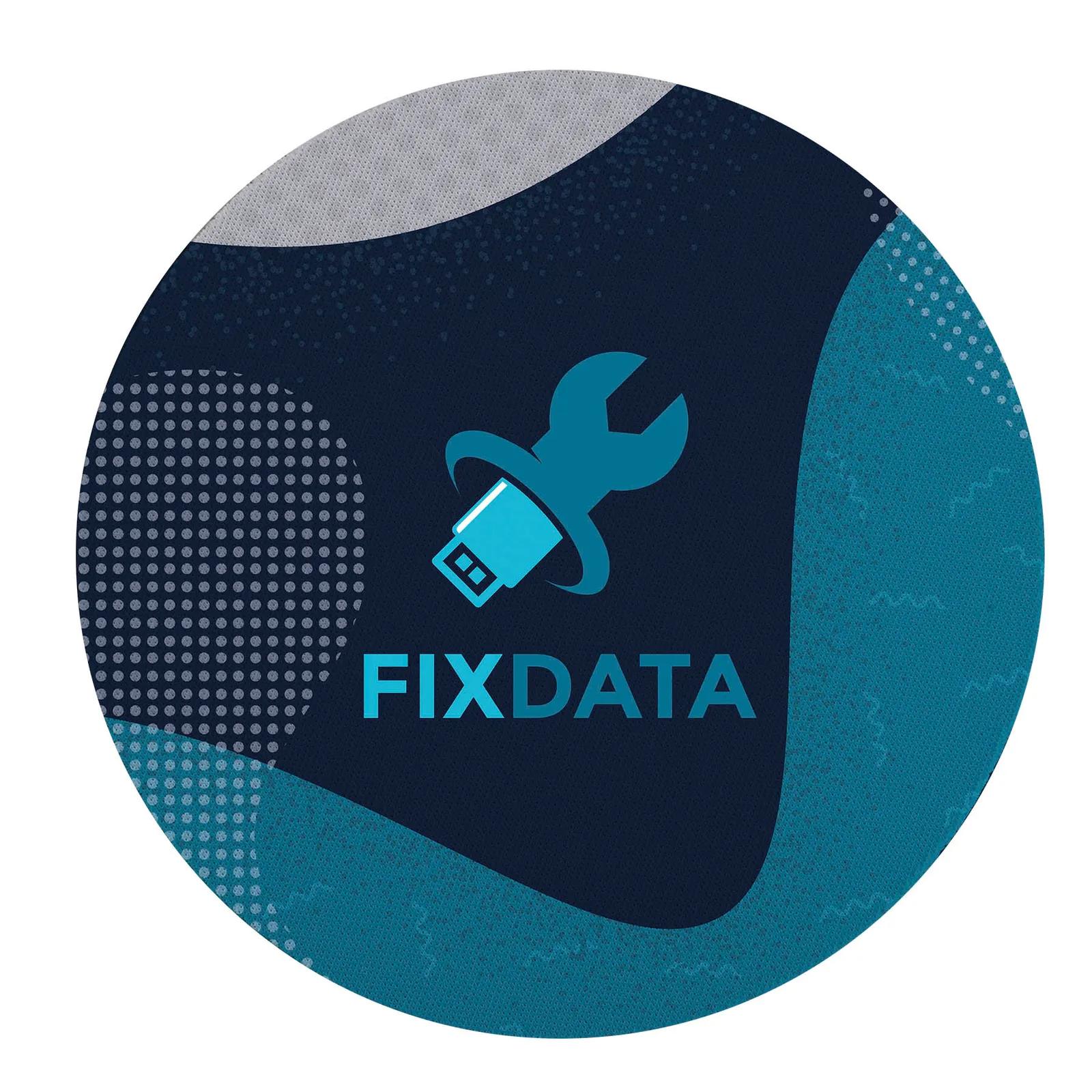 Coaster Recycled Polyester Round Dye Sub - 3 7/8 in - product view 3