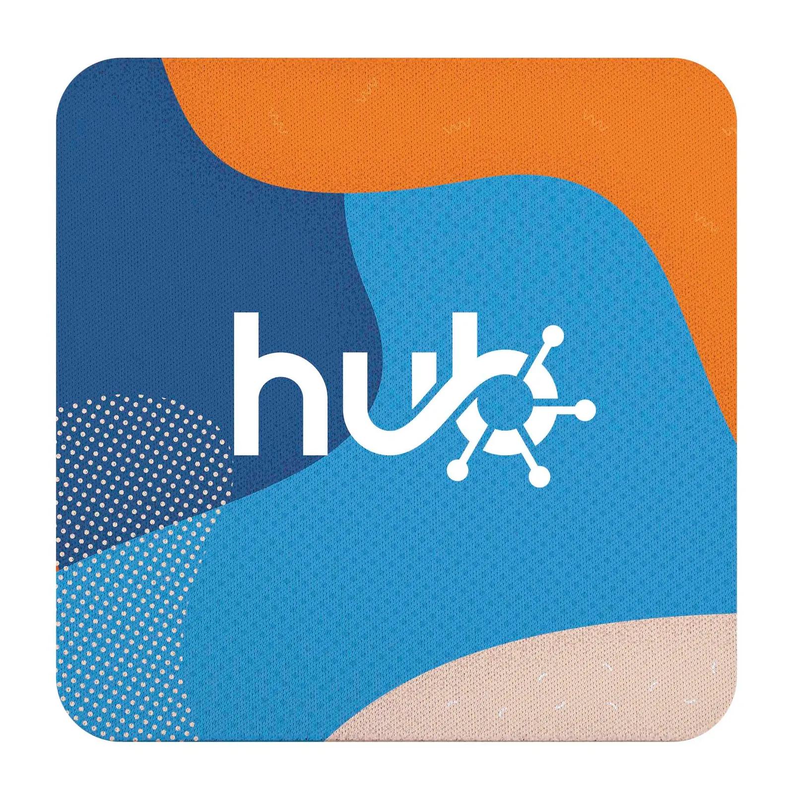 Coaster Recycled Polyester Square Dye Sub - 3 61/64 in - product view 3