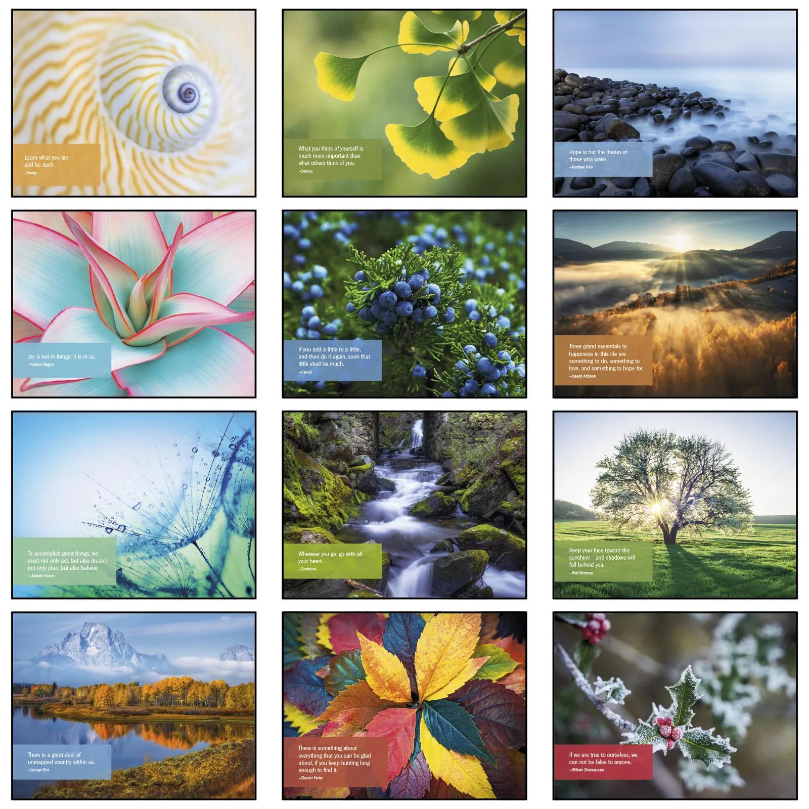 Inspiration Wall Spiral Bound - 10 3/4 x 18 1/2 in - product view 5