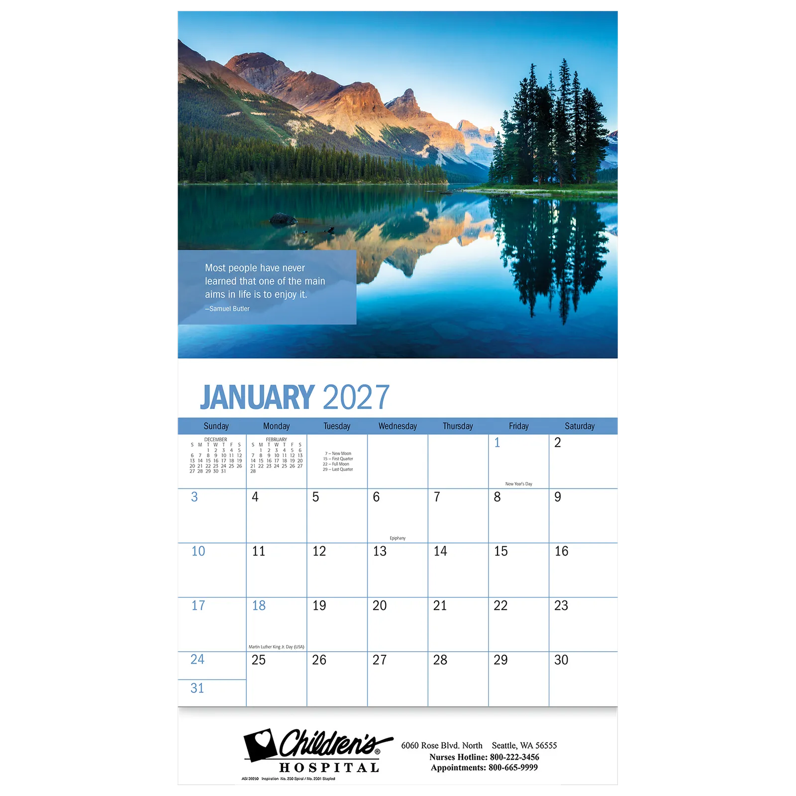 Inspiration Wall Stapled - 10 3/4 x 19 in - product view 2