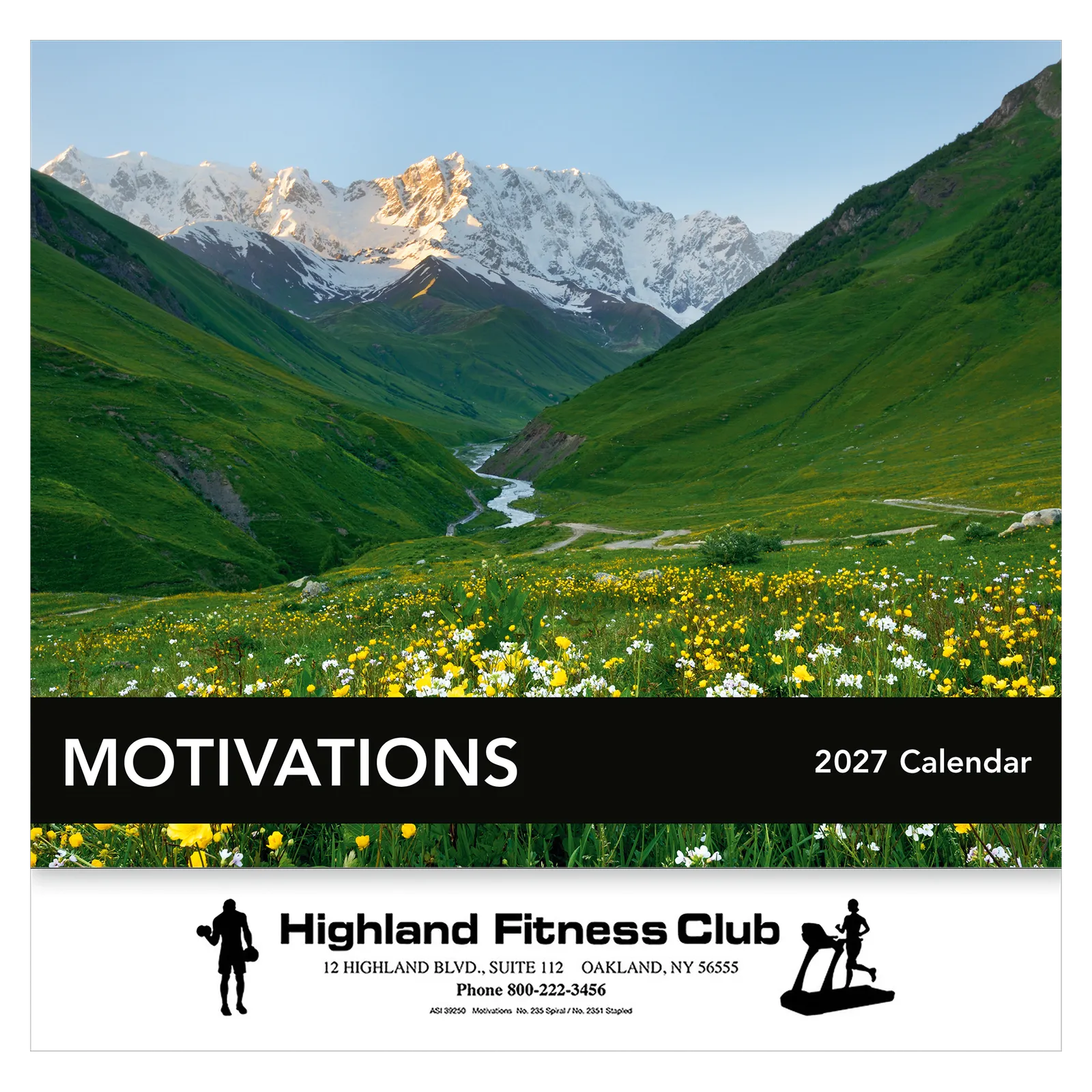 Motivations Wall Stapled - 10 3/4 x 19 in - product view 1