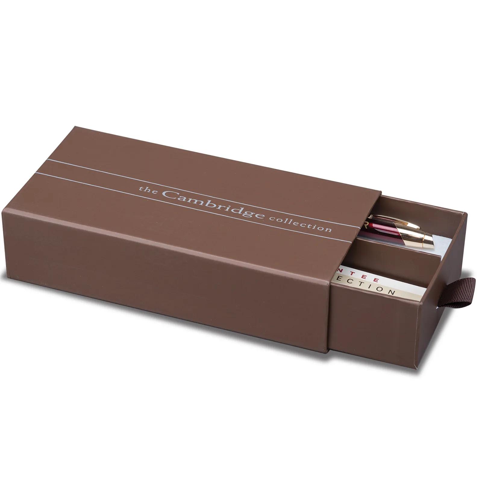 Cambridge Collection Pen Gift Box Padded Interior - 3.63 x 7.38 x 2 in