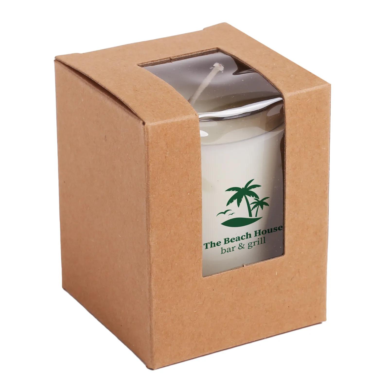 Soy Candle with Kraft Gift Box Scented - 3 oz - product view 2