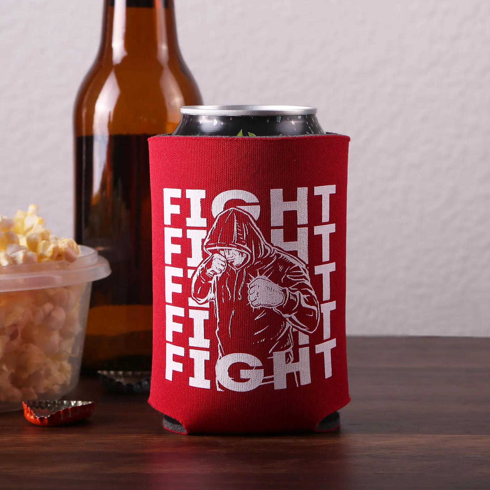 Can Cooler Foam Collapsible 3-Sided Print - product view 2