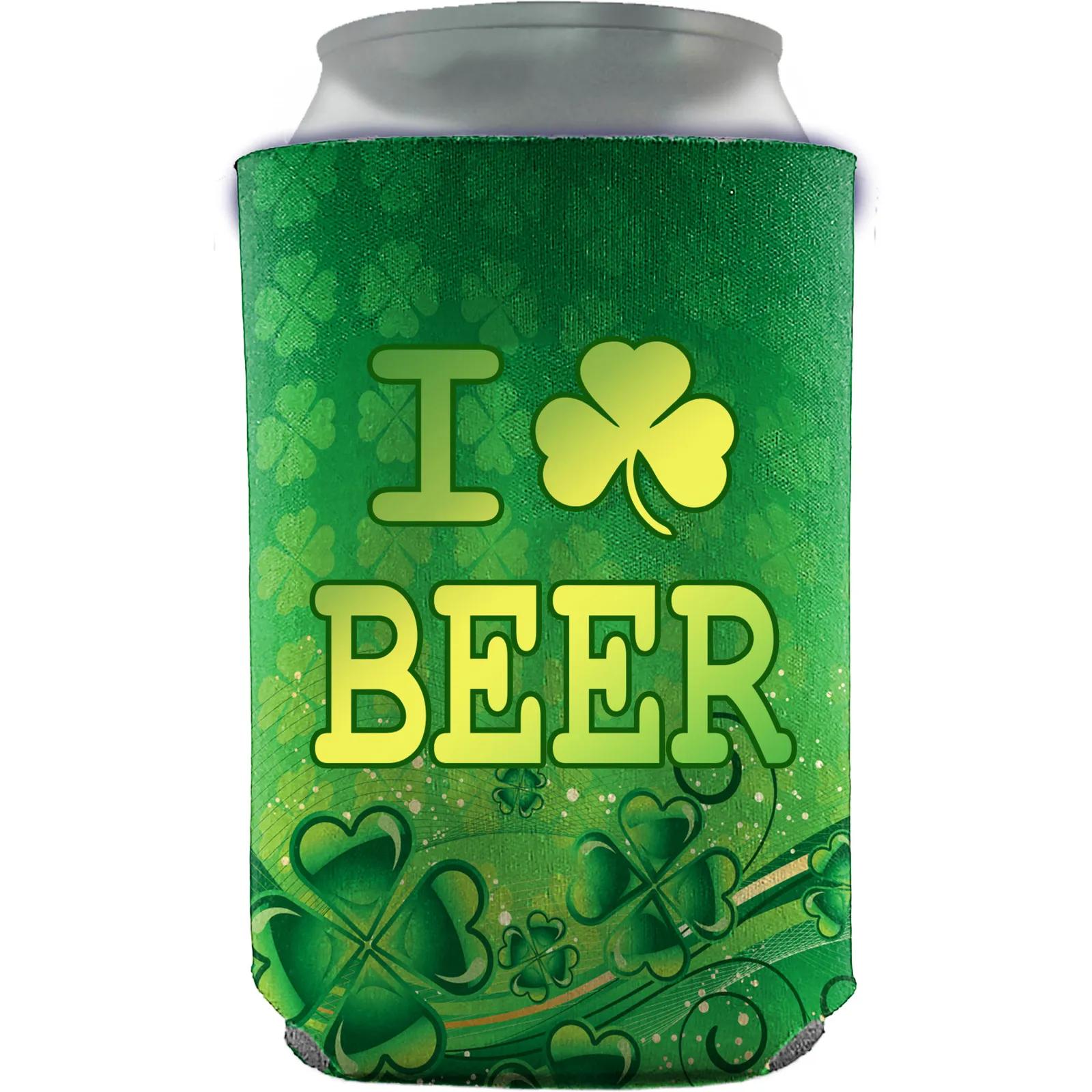 Custom Koozies Collapsible Foam Can Cooler - product view 3