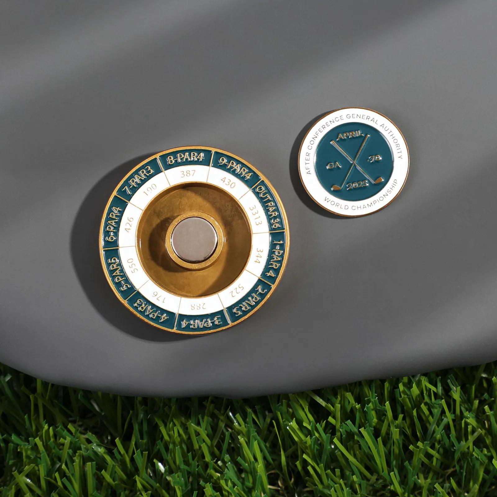 Golf Ball Marker Coin Magnetic Zinc - 1.75 in - product view 4