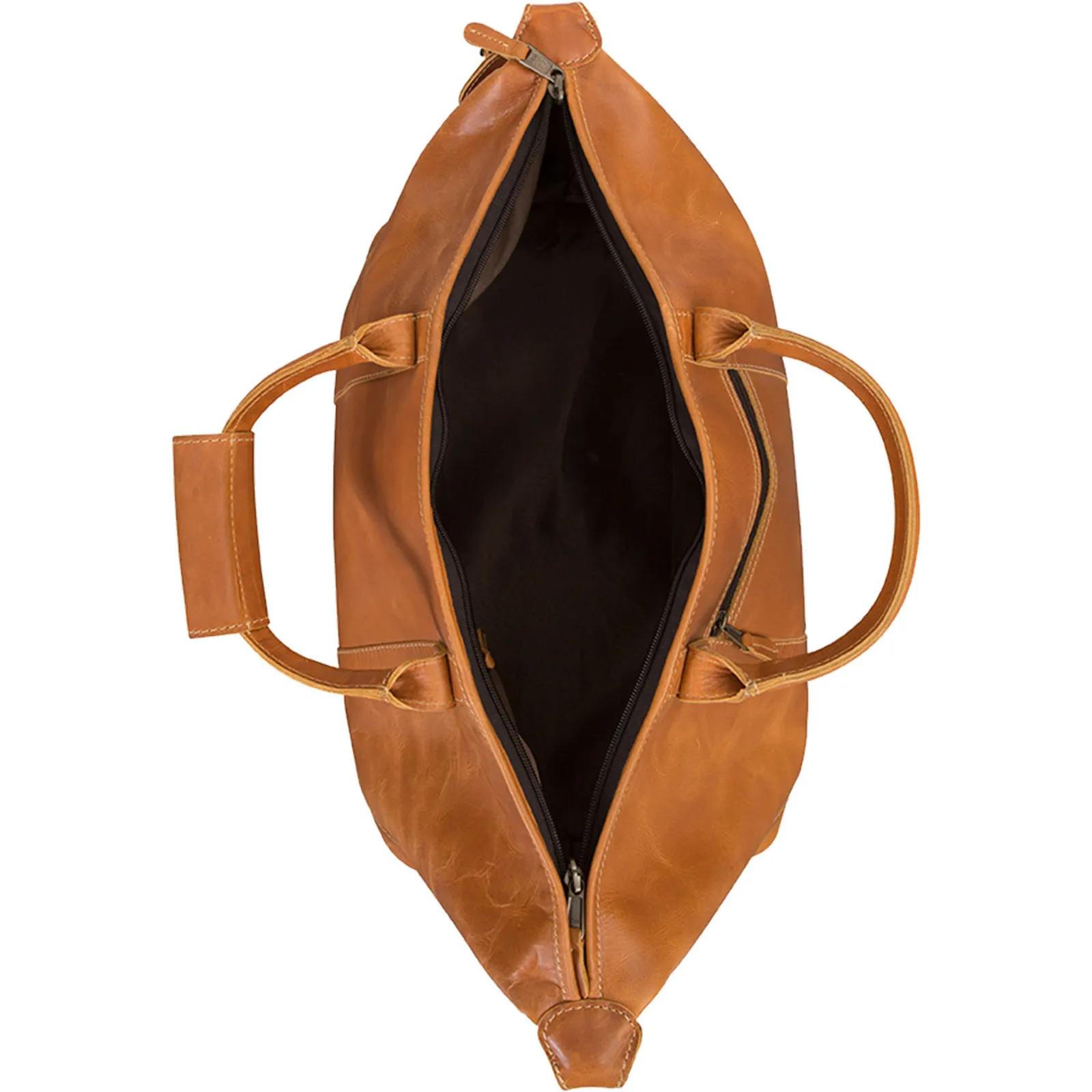 Duffel Bag Leather Buffalo Hide Compact Carry-On - product view 7