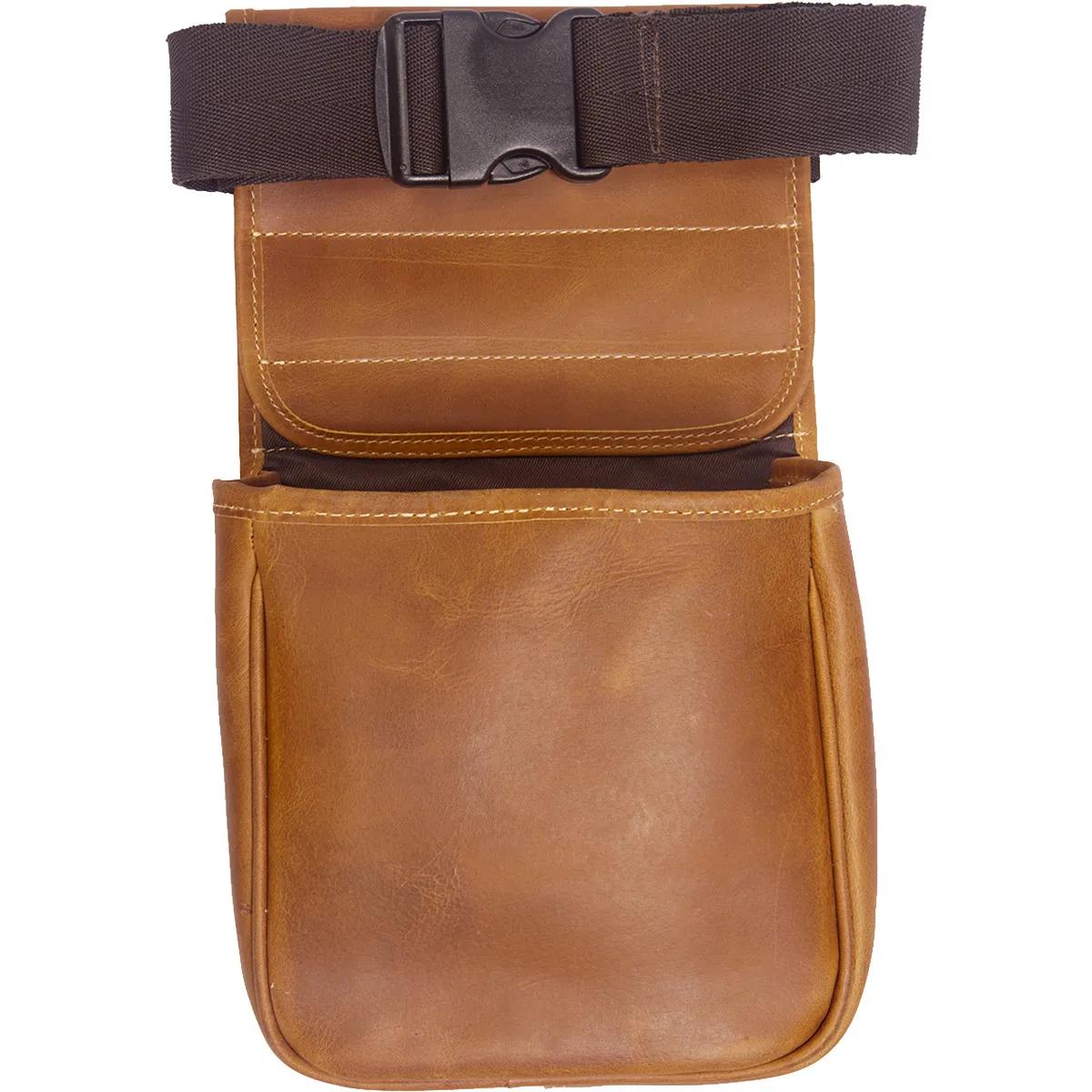 Shell Bag Leather Buffalo Hide Two Compartments - product view 2