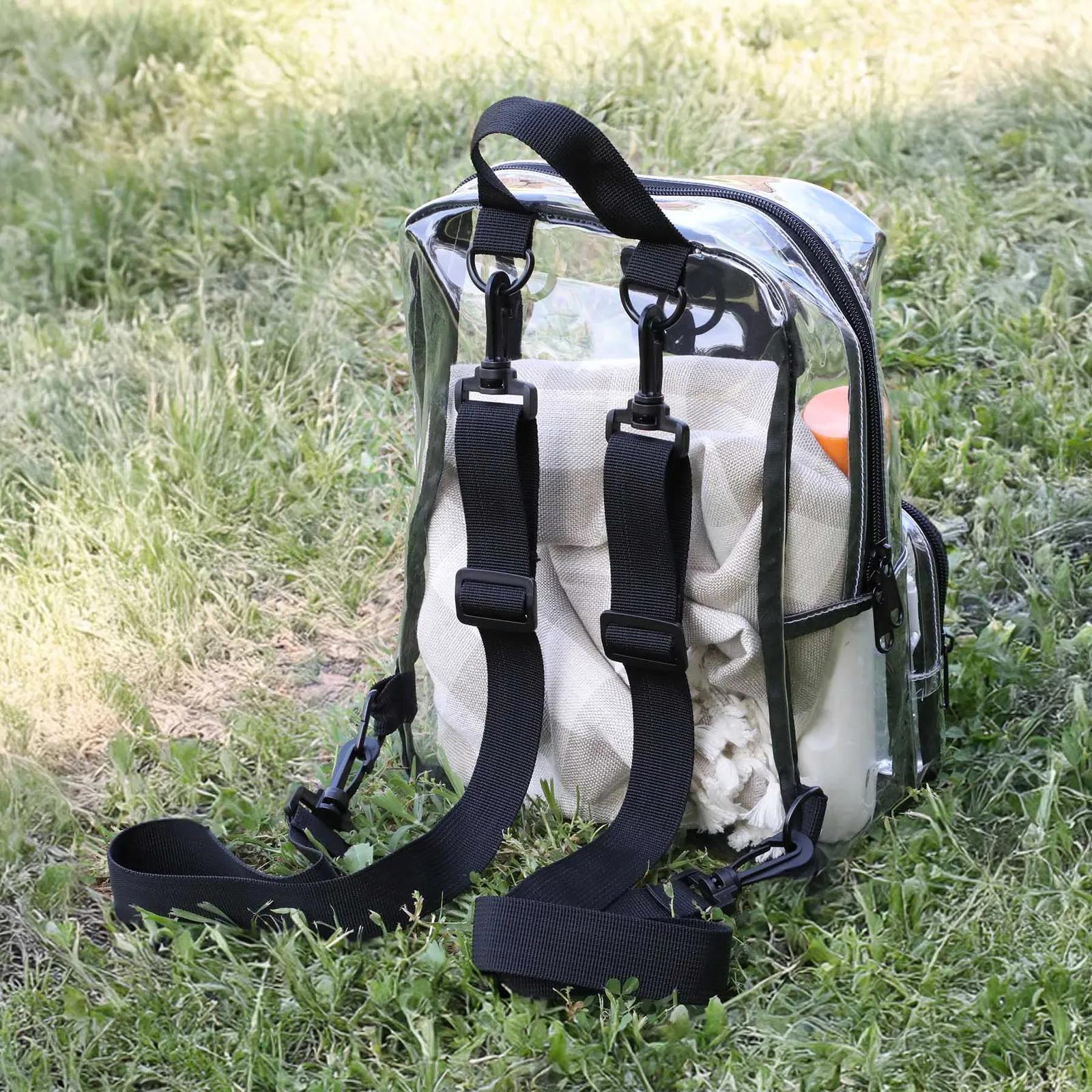 Clear Stadium Backpack PVC Metal Plate - 10 x 12 in - product view 3