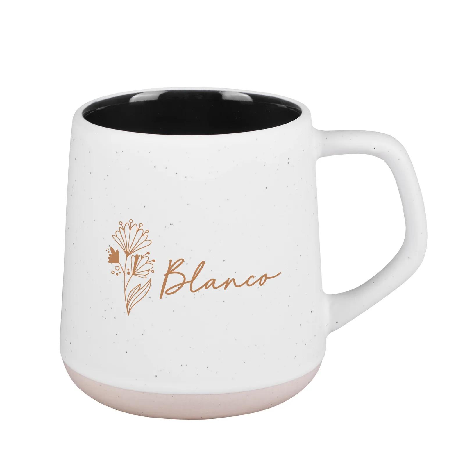 Ceramic Mug Speckled Outward Tapered - 13.5 oz - product view 7