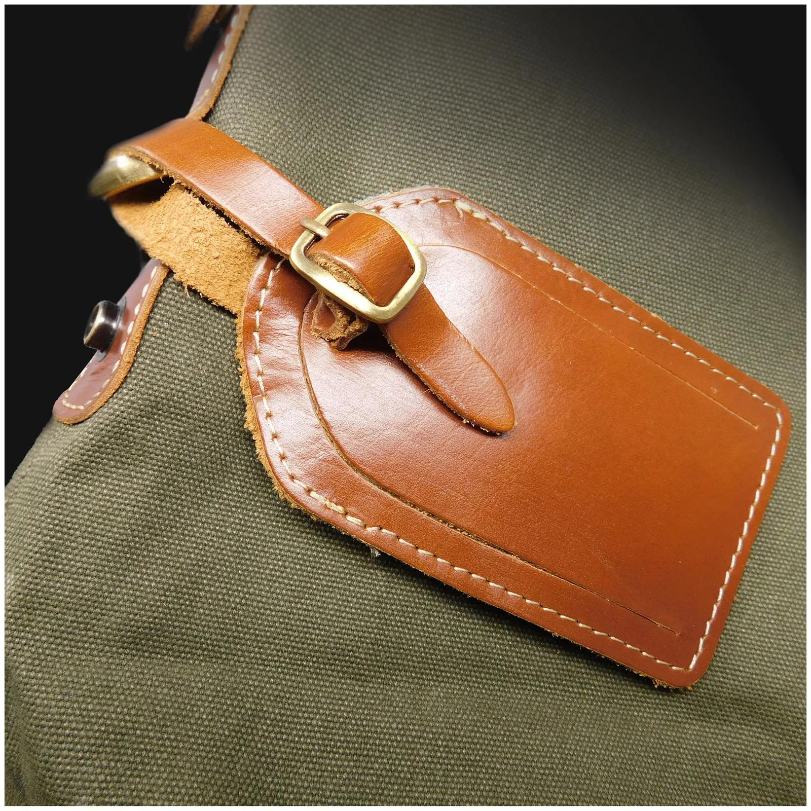 Leather Duffel Bag Full Grain Buffalo Hide - 22 in - product view 2