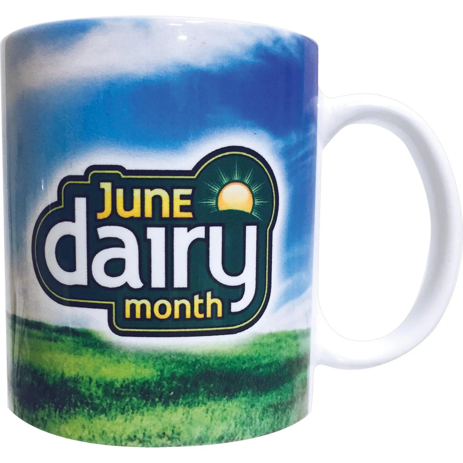 Ceramic Mug White Full Color Print - 11 oz - product view 2