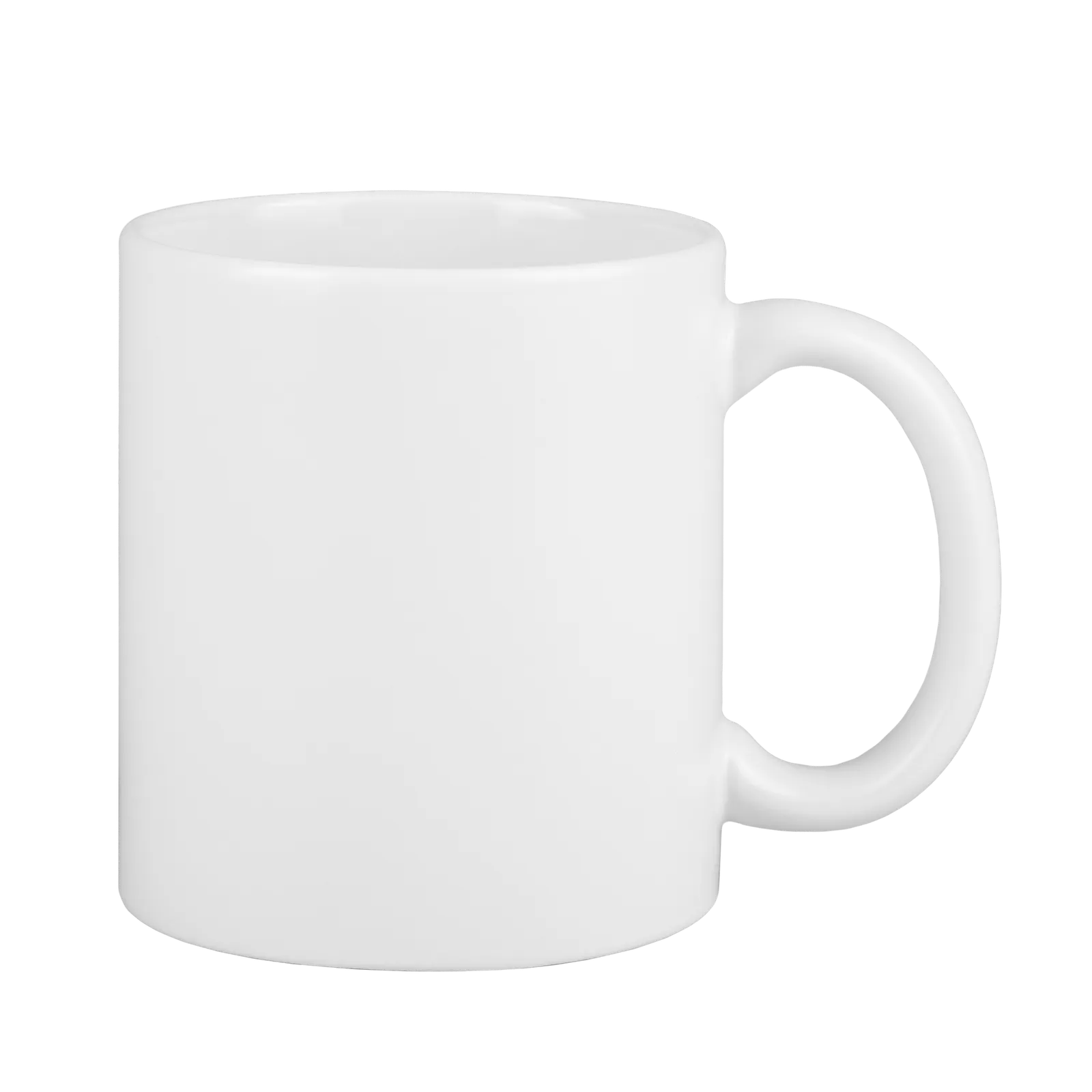 Ceramic Mug White Matte Full Color Print - 11 oz - blank view 3