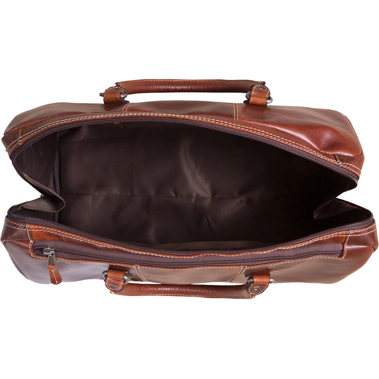 Leather Duffel Bag Full Grain Buffalo Hide - 18 in - product view 4