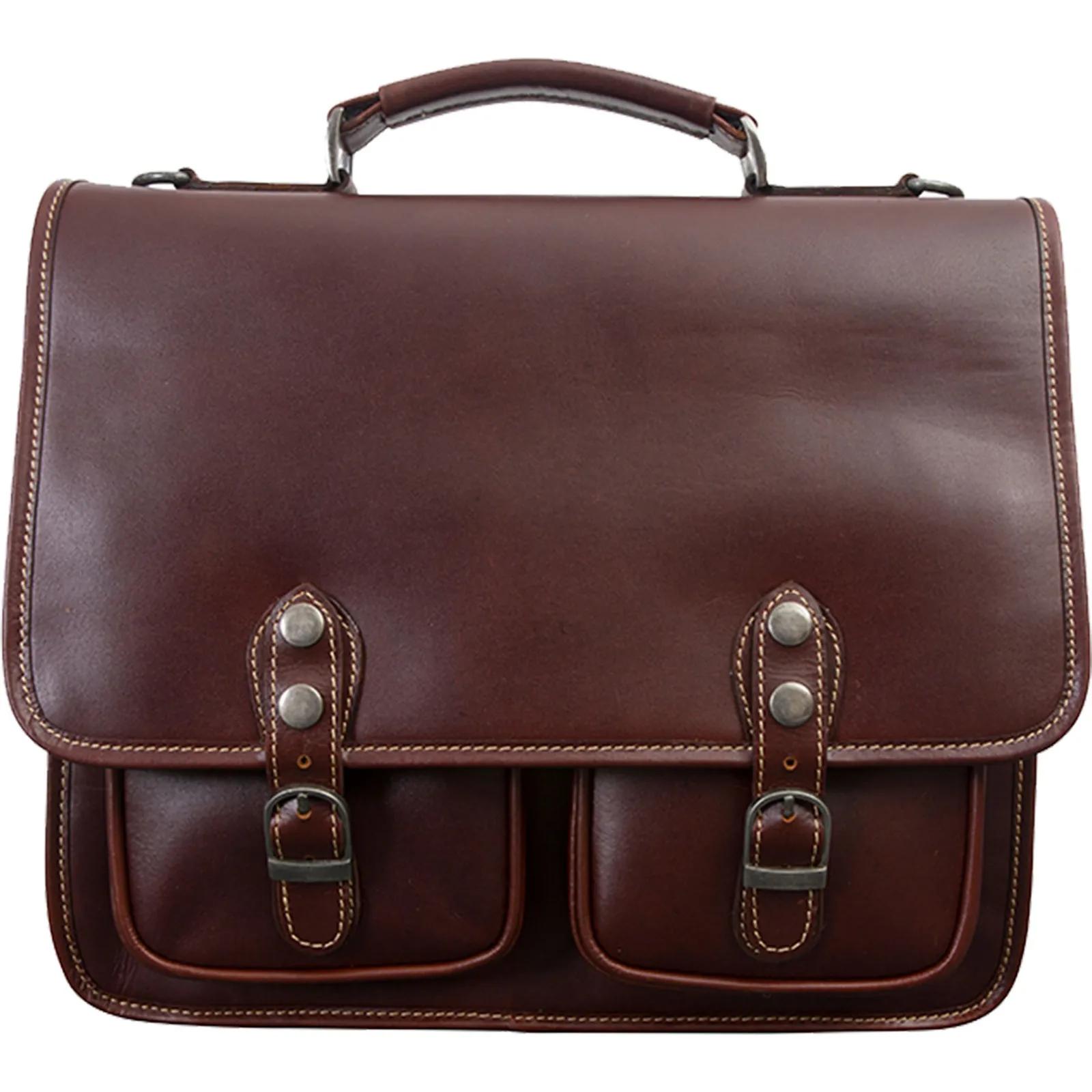 Leather Briefcase Full Grain Buffalo Hide - 14.5 in - product view 10
