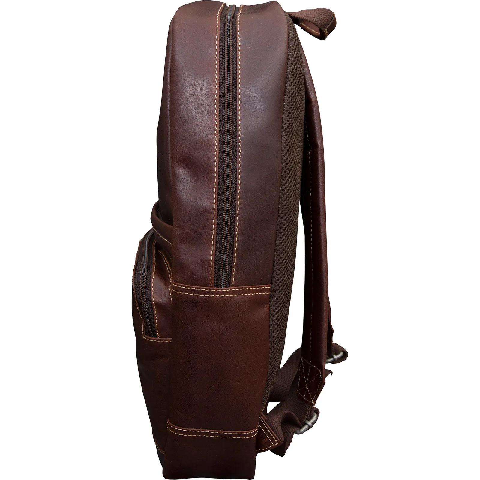 Backpack Buffalo Leather Padded Laptop Sleeve - 11.5 x 17.5 in - product view 4