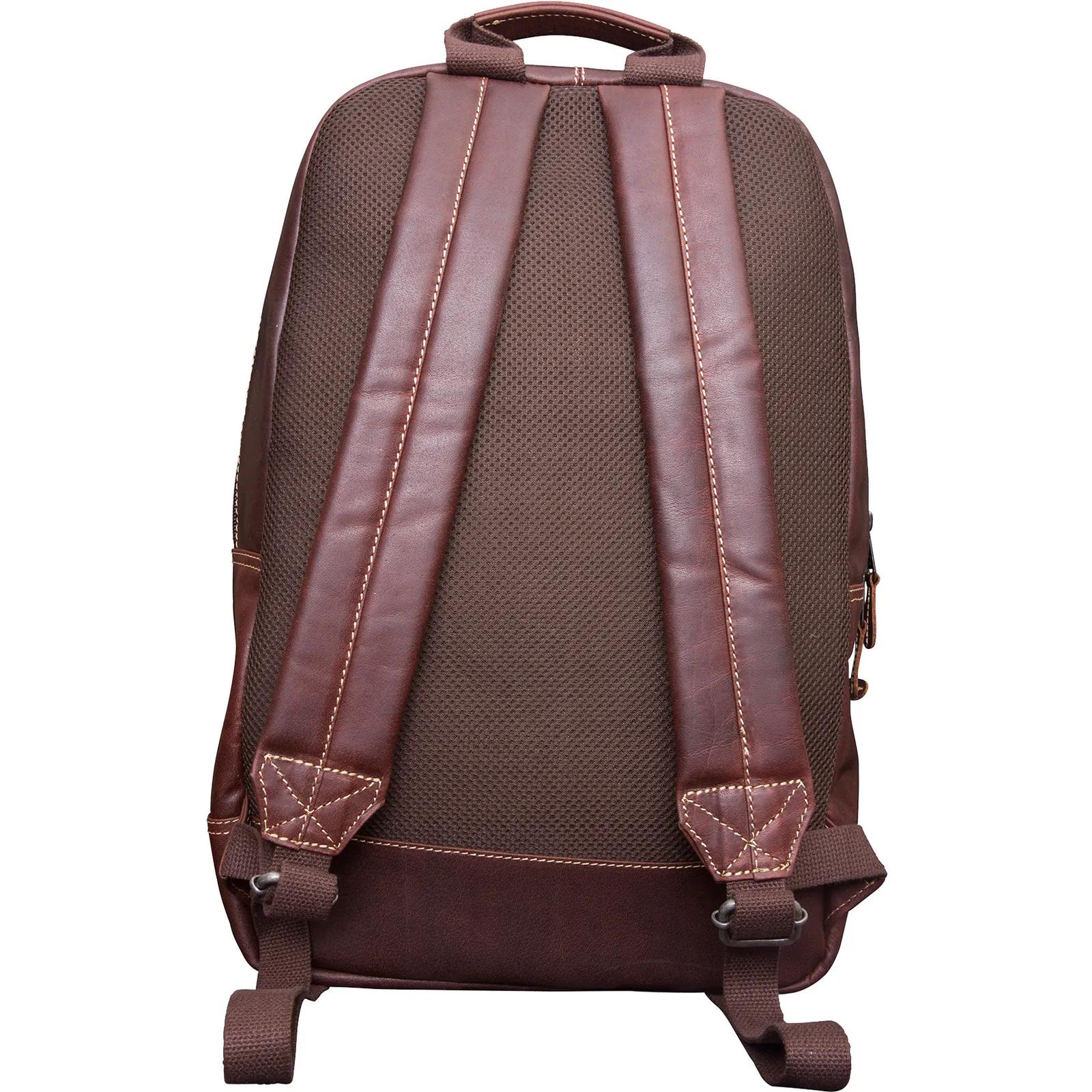 Backpack Buffalo Leather Padded Laptop Sleeve - 11.5 x 17.5 in - product view 5