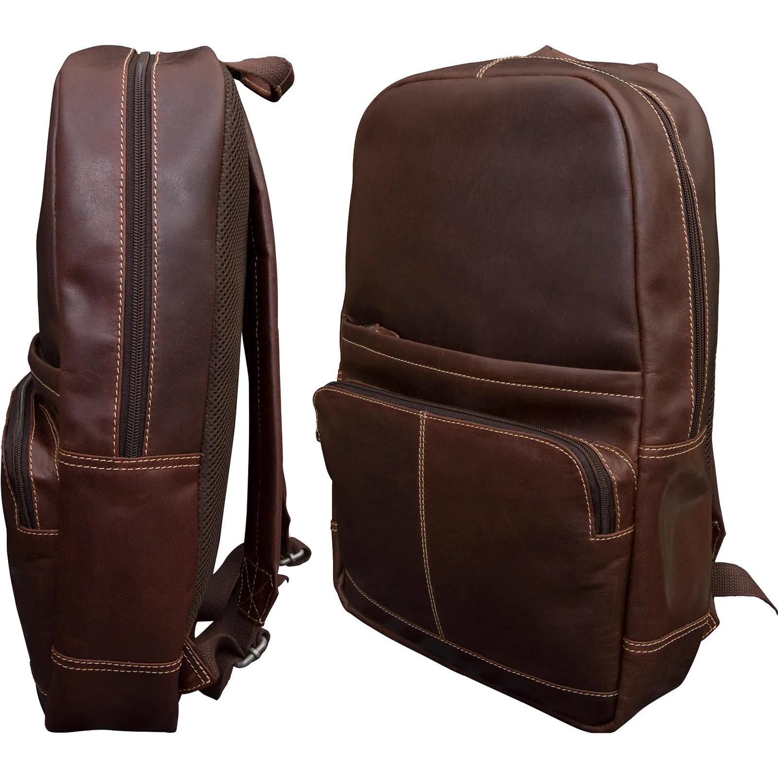 Backpack Buffalo Leather Padded Laptop Sleeve - 11.5 x 17.5 in - product view 7