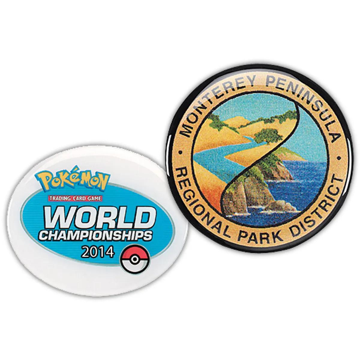 Domed Decals Vinyl Full Color Polydome - 3-6 sq in