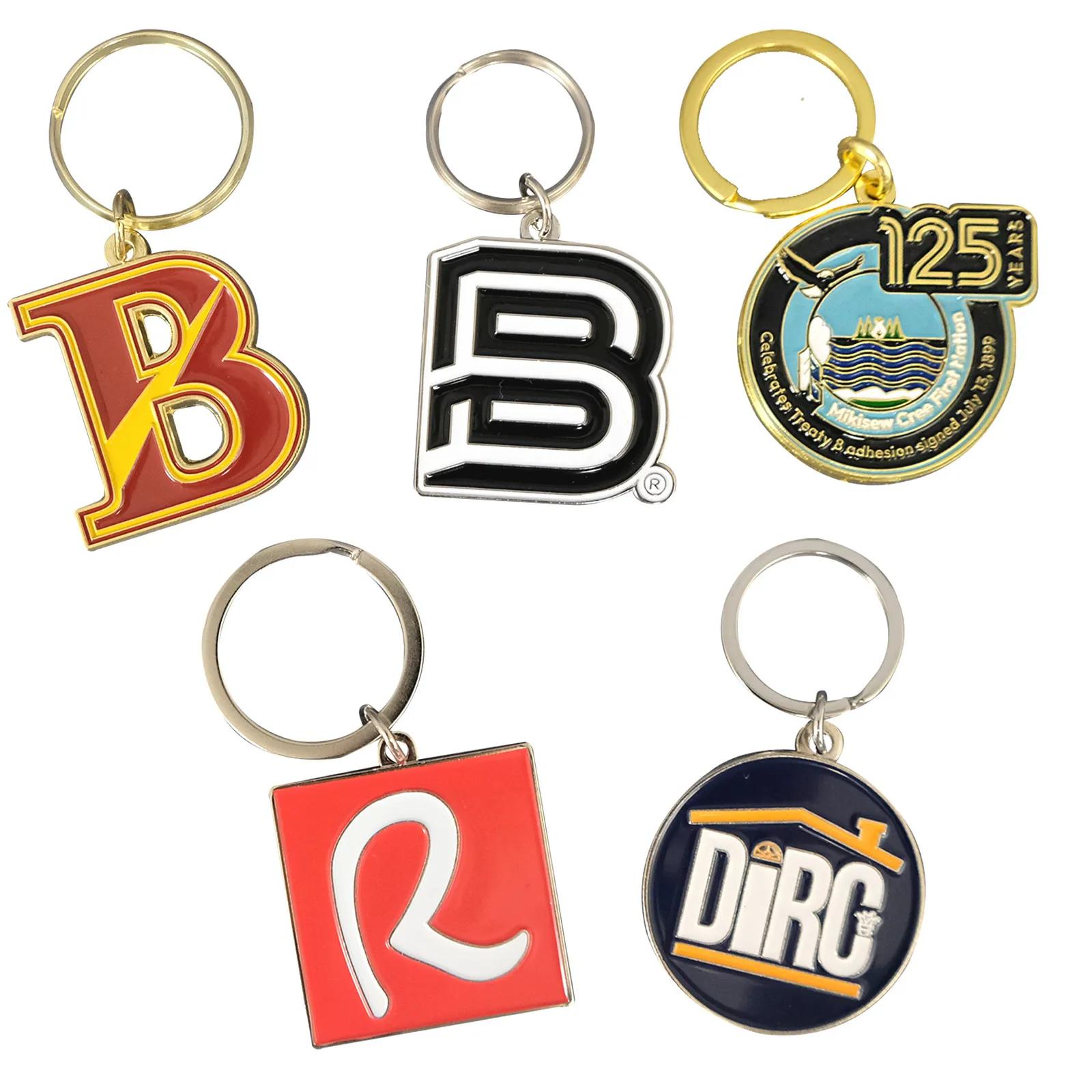 Custom Keychain Diestruck Soft Enamel - 1.5 in - product view 3