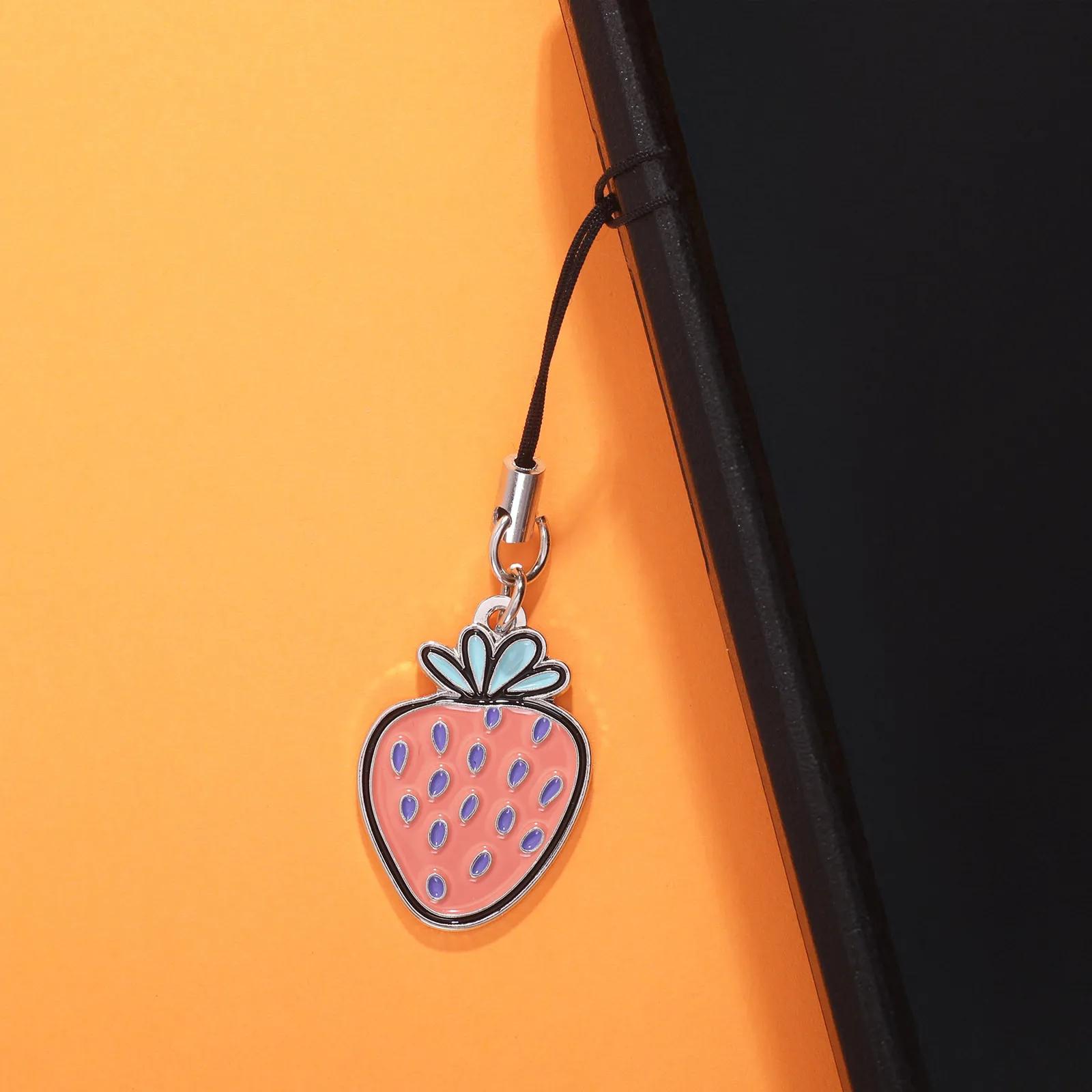 Phone Charm Diestruck Zinc with String - 0.75 in - product view 2