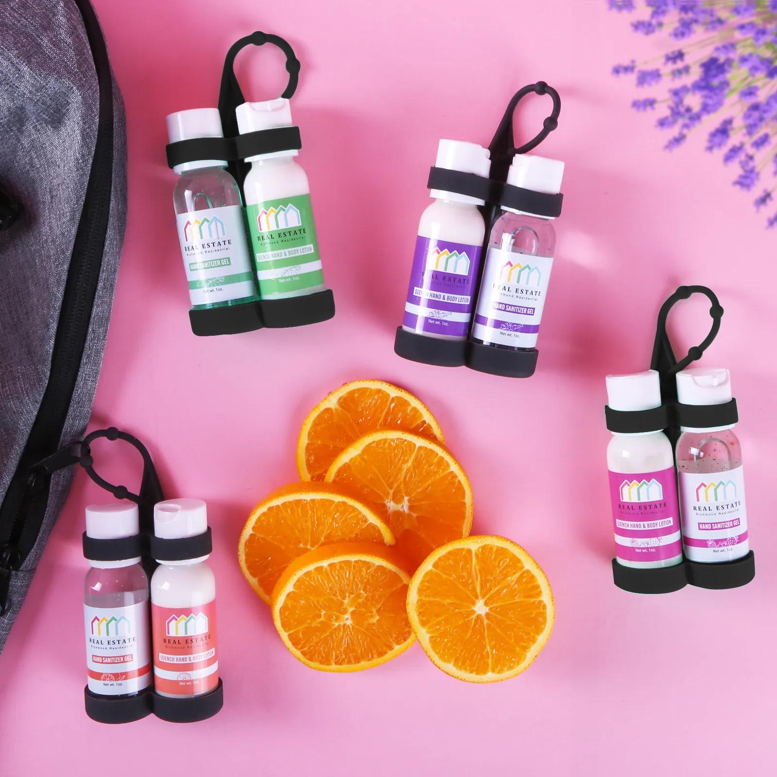 Carabiner Kit Dual Silicone with Bottles - 2.38 in