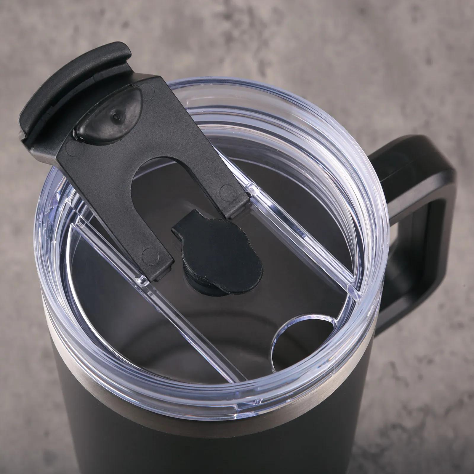 Travel Mug Recycled Stainless Steel Vacuum - 40 oz - product view 5