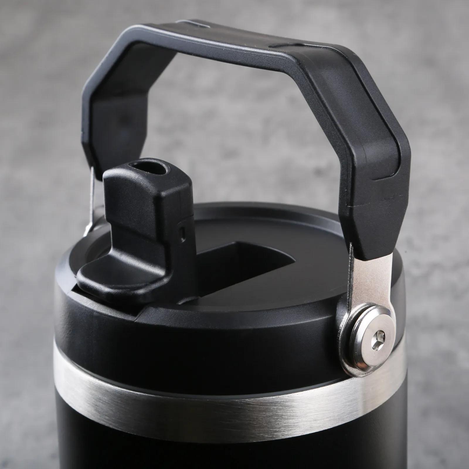 Tumbler Flip Straw Recycled Stainless Steel - 30 oz - product view 3