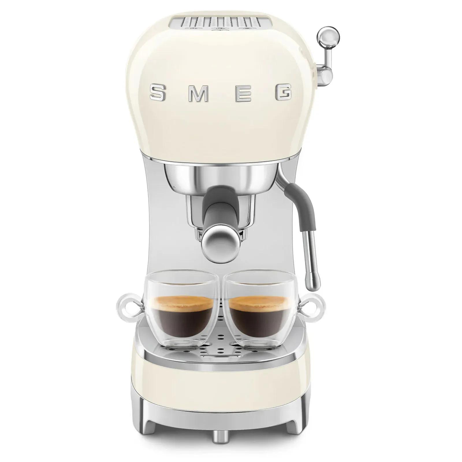 Manual Espresso Machine with Steam Wand - Stainless Steel - product view 5