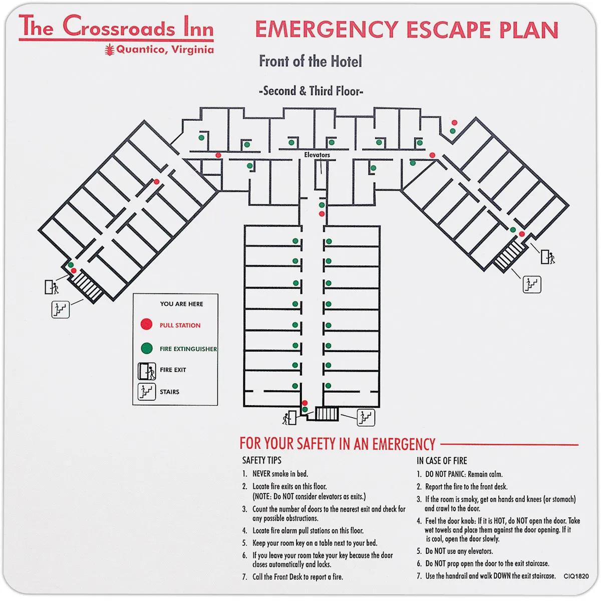 Custom Plastic Signs with Full Color Print - 100-125 sq in - product view 2