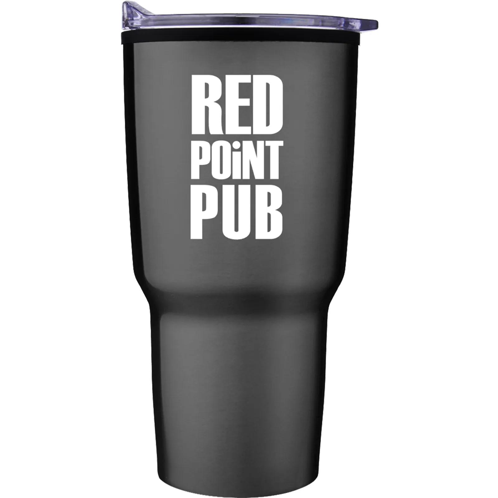 Stainless Steel Tumbler with Anti-Skid Base - 20 oz - product view 4