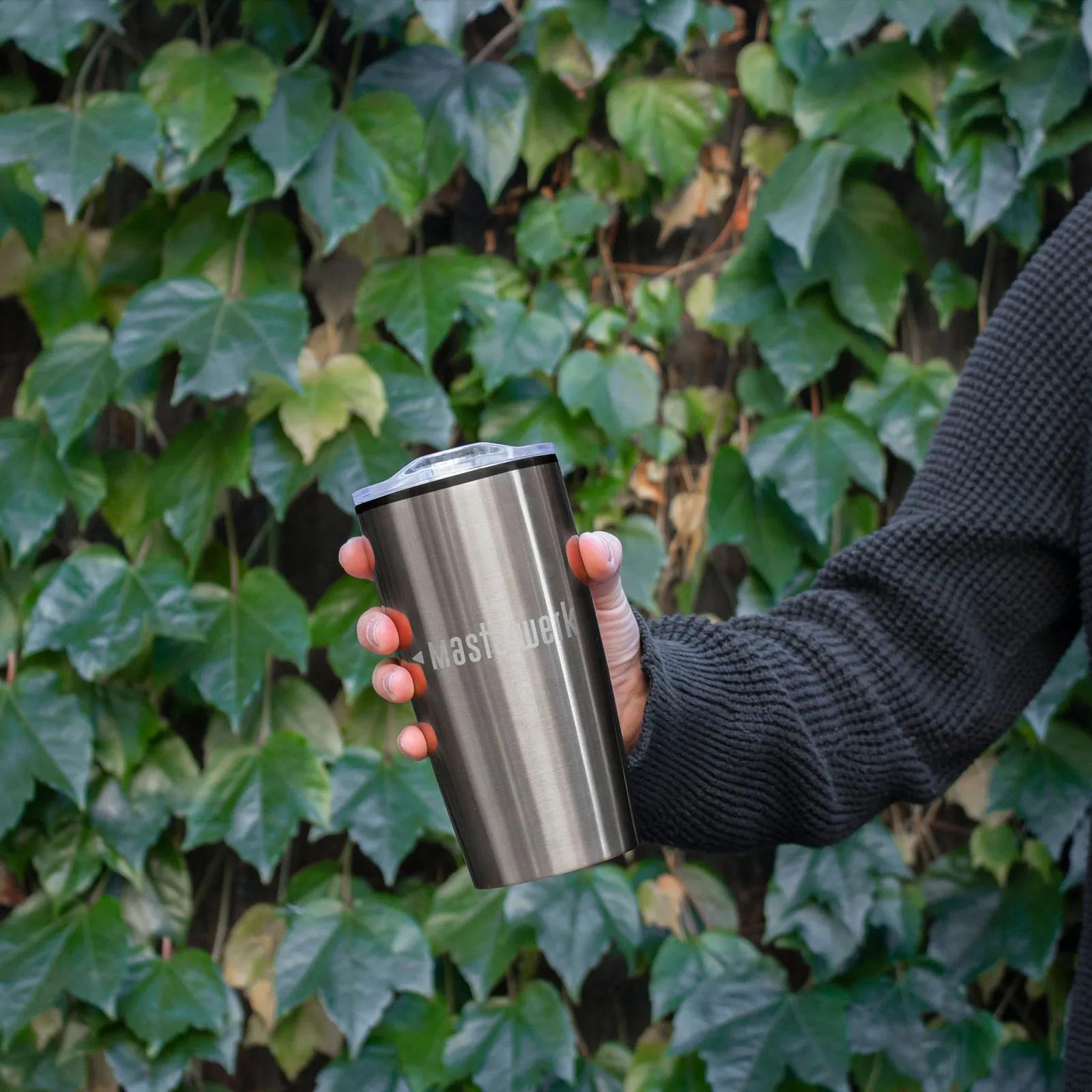 Stainless Steel Travel Tumbler with Slider Lid - 20 oz