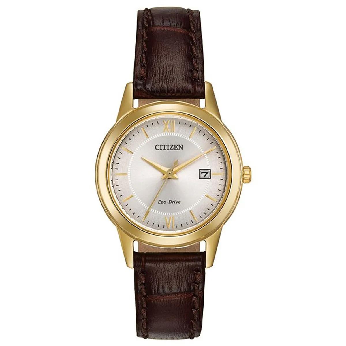 Citizen Women's Eco-Drive Leather Strap Watch - 29mm