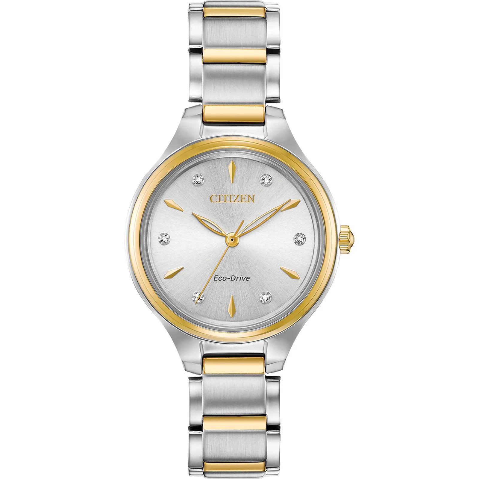 Citizen Women's Corso Two-Tone Diamond Watch - 29mm
