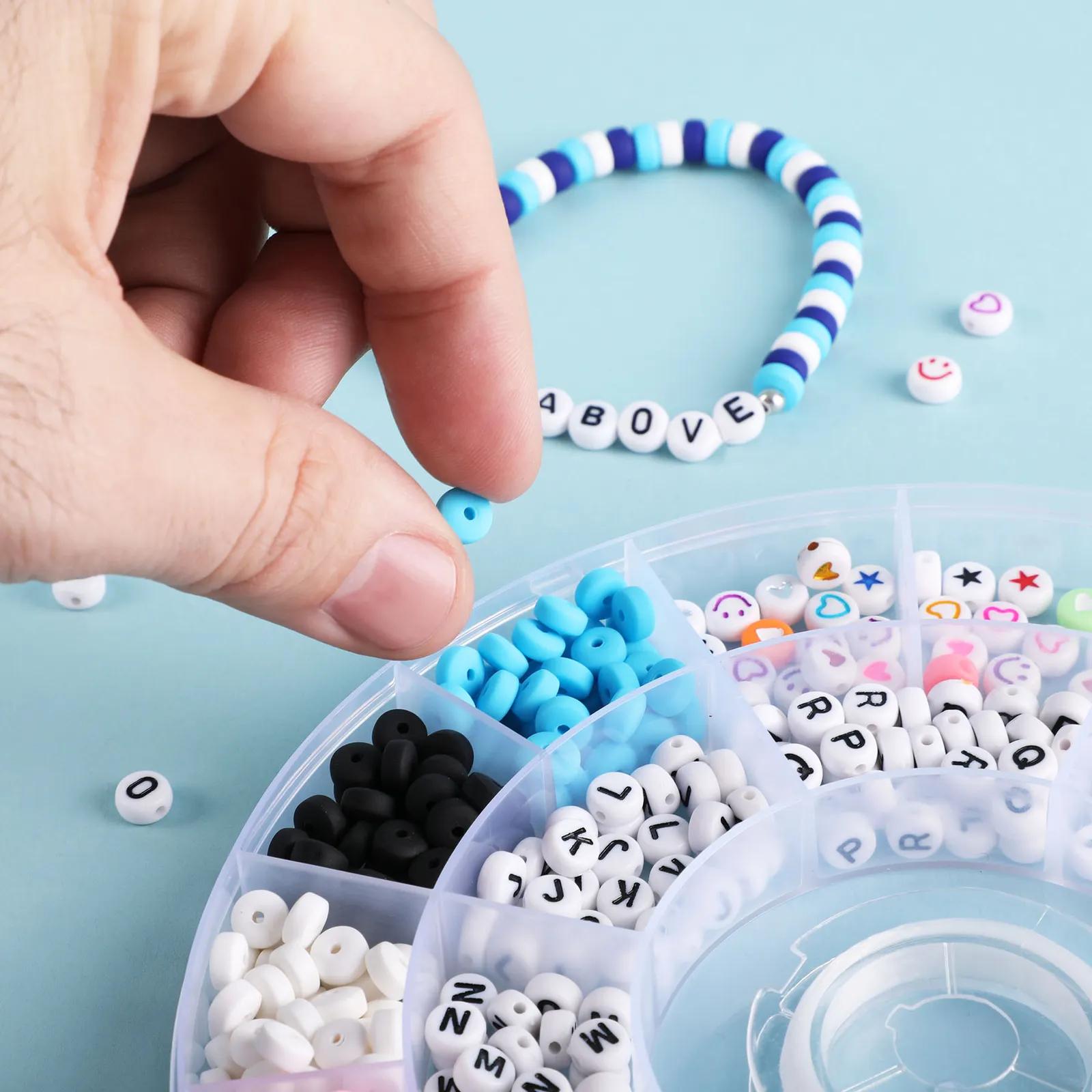 DIY Friendship Bracelet Kit with 260 Letter Beads - product view 4