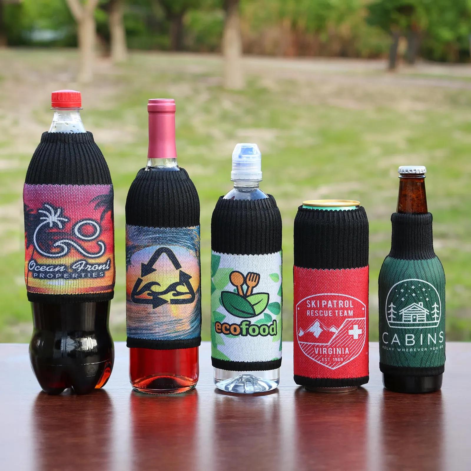 Ocean-Bound Recycled Tall Beverage Sleeve - 3.5 x 6.5 in